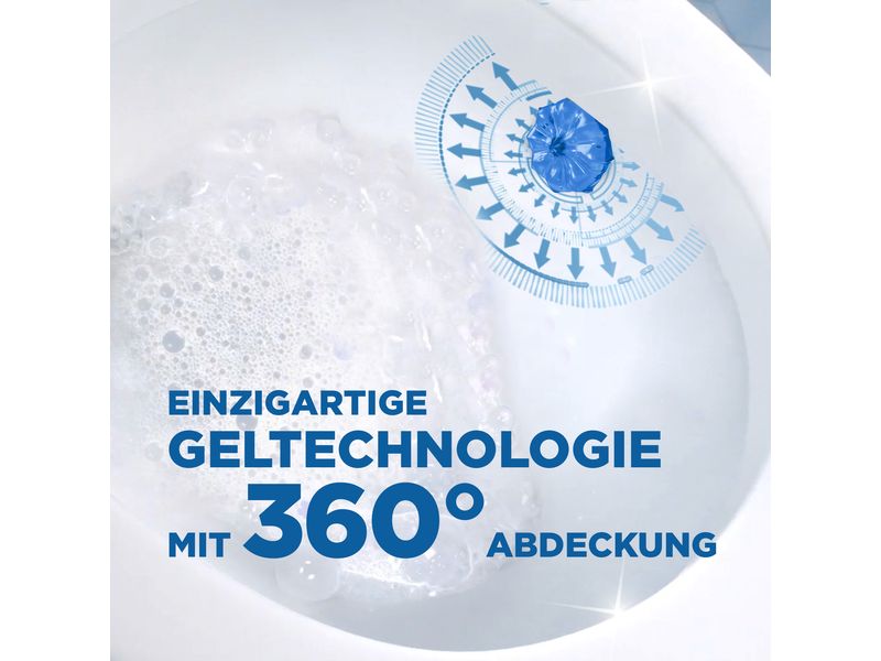 WC-Ente WC-Reiniger Frische-Siegel Starter-Set Azure Lagoon Körbchenloser Toilettenreiniger