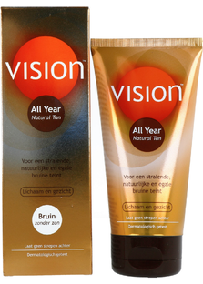 Vision All Year Natural Tan Lotion 135ML
