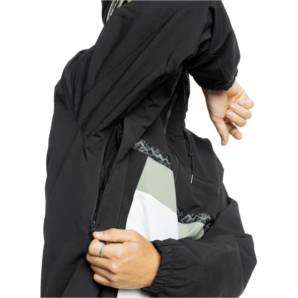 Veste de ski QUIKSILVER STEEZE JK TRUE TRUE BLACK