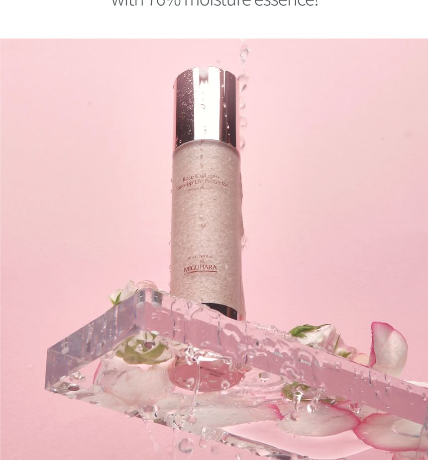 MIGUHARA - Rose Collagen Tone-up UV-beschermer