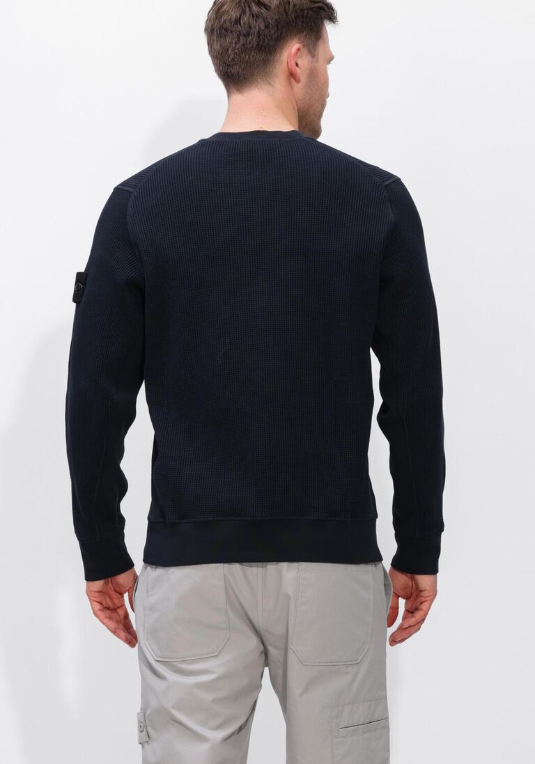 donkerblauwe stone island sweater sweatshirt s0051