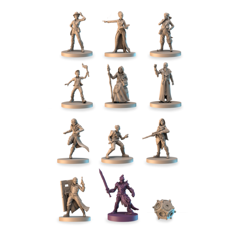 Sub Terra II - Pack de figurines jeu de base