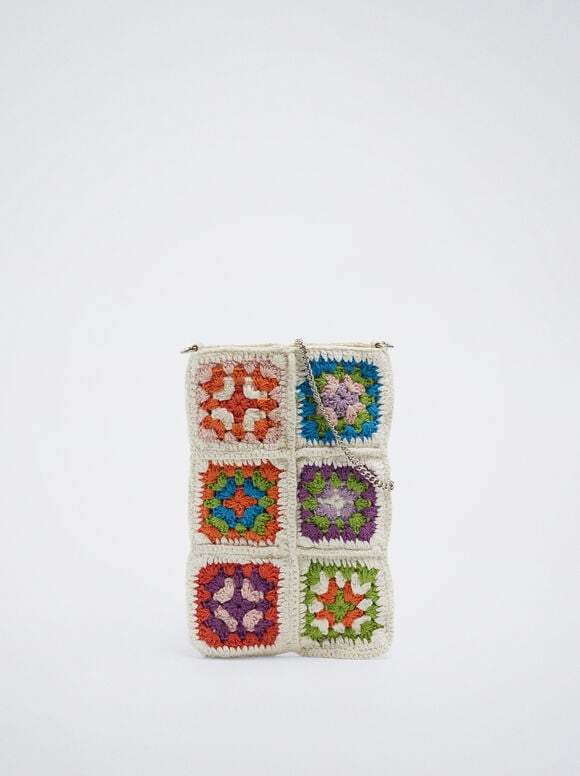 Bolsa de crochê - Cru