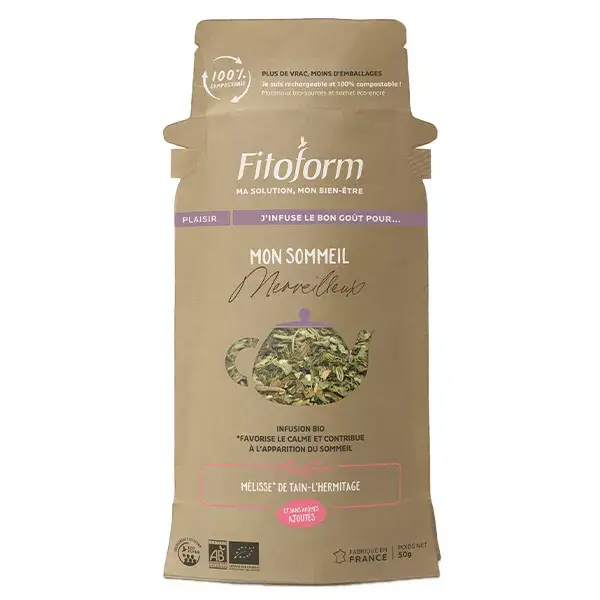 Fitoform Suplemento em Folhas Soltas para um Sono Maravilhoso - Sachê de 50g