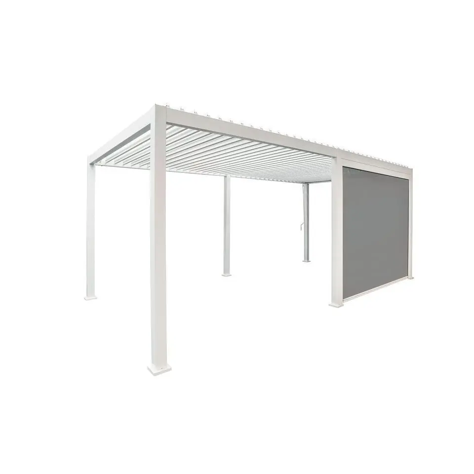 Orion pull down zijscherm 3M windscherm wit
