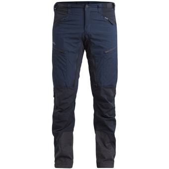 Lundhags Makke Stretch-Hybrid Long Hose Light Navy / Deep Blue Herren