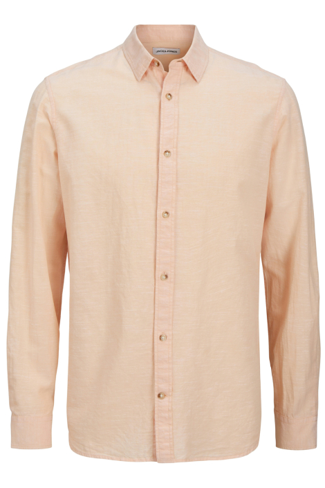 Jack & Jones oranje heren overhemd