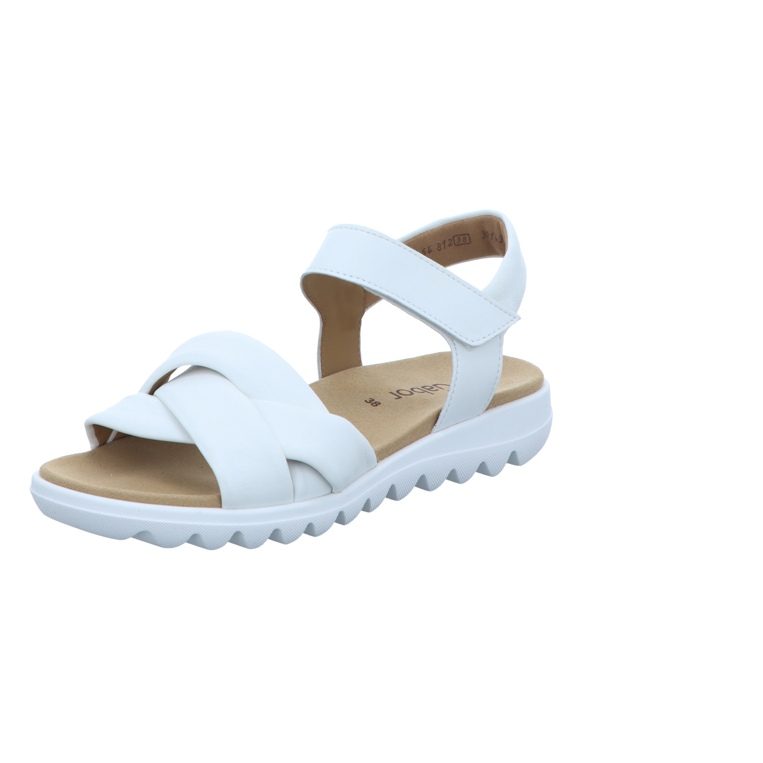 Gabor Fashion Damen-Sandalette Weiß