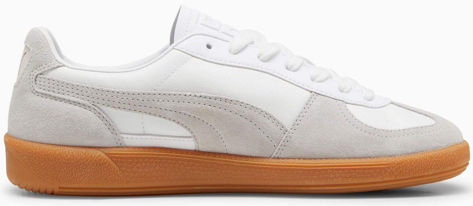 Palermo Leather Unisex PUMA White/Glacial Gray/Gum