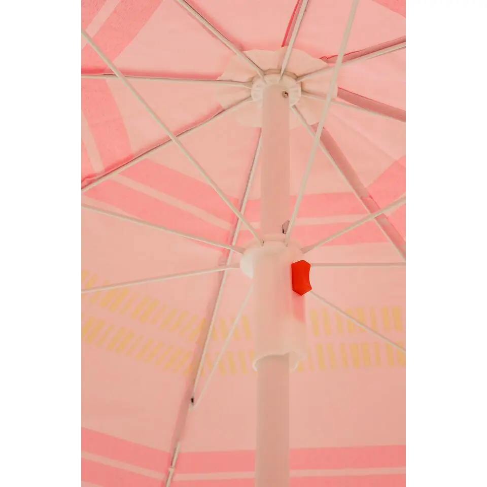 Mica Decorations Strandparasol - H180 x Ø160 cm - Lichtroze