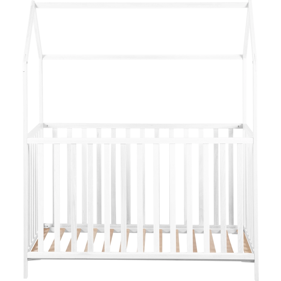 kindsgard Hausbett lillehus 60 x 120 cm weiß
