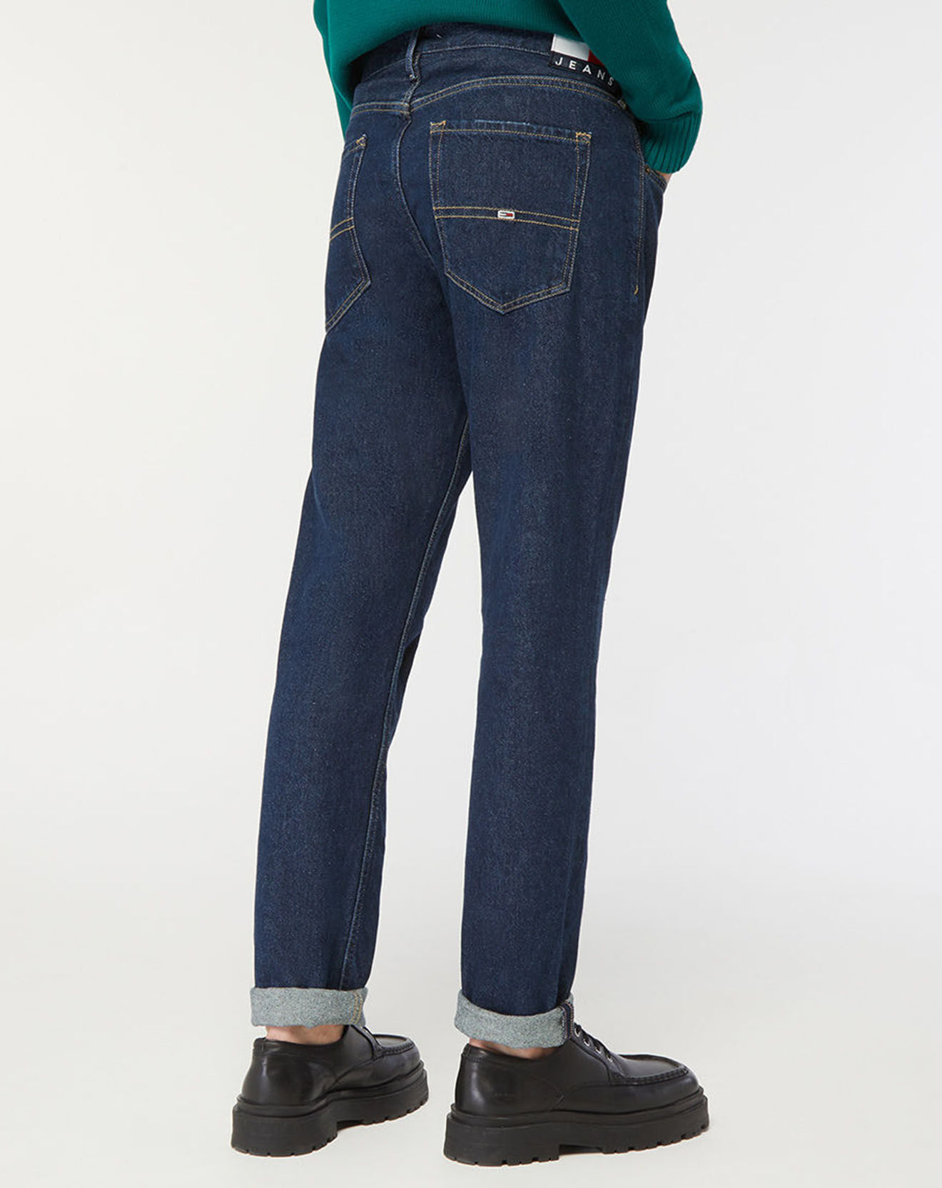Tommy Jeans Jean slim Scanton bleu foncé