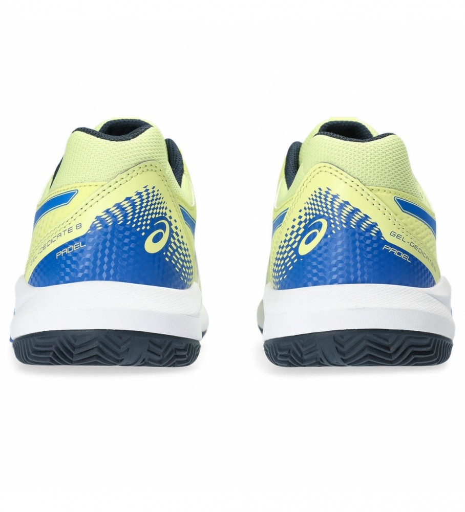 Tênis de padel Asics Gel-Dedicate 8, amarelo