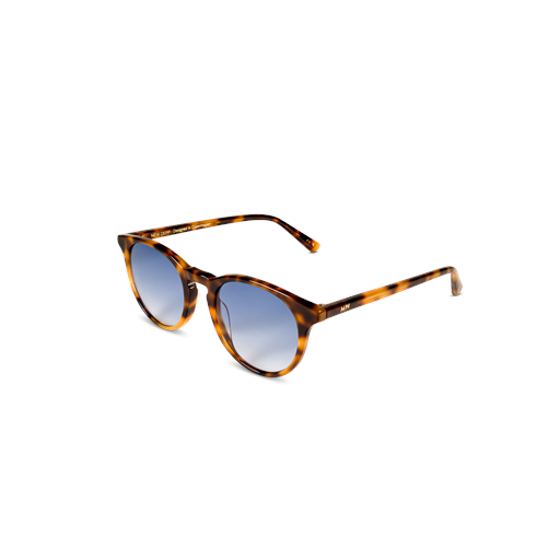 MessyWeekend New Depp Solbriller, Blue/Tortoise