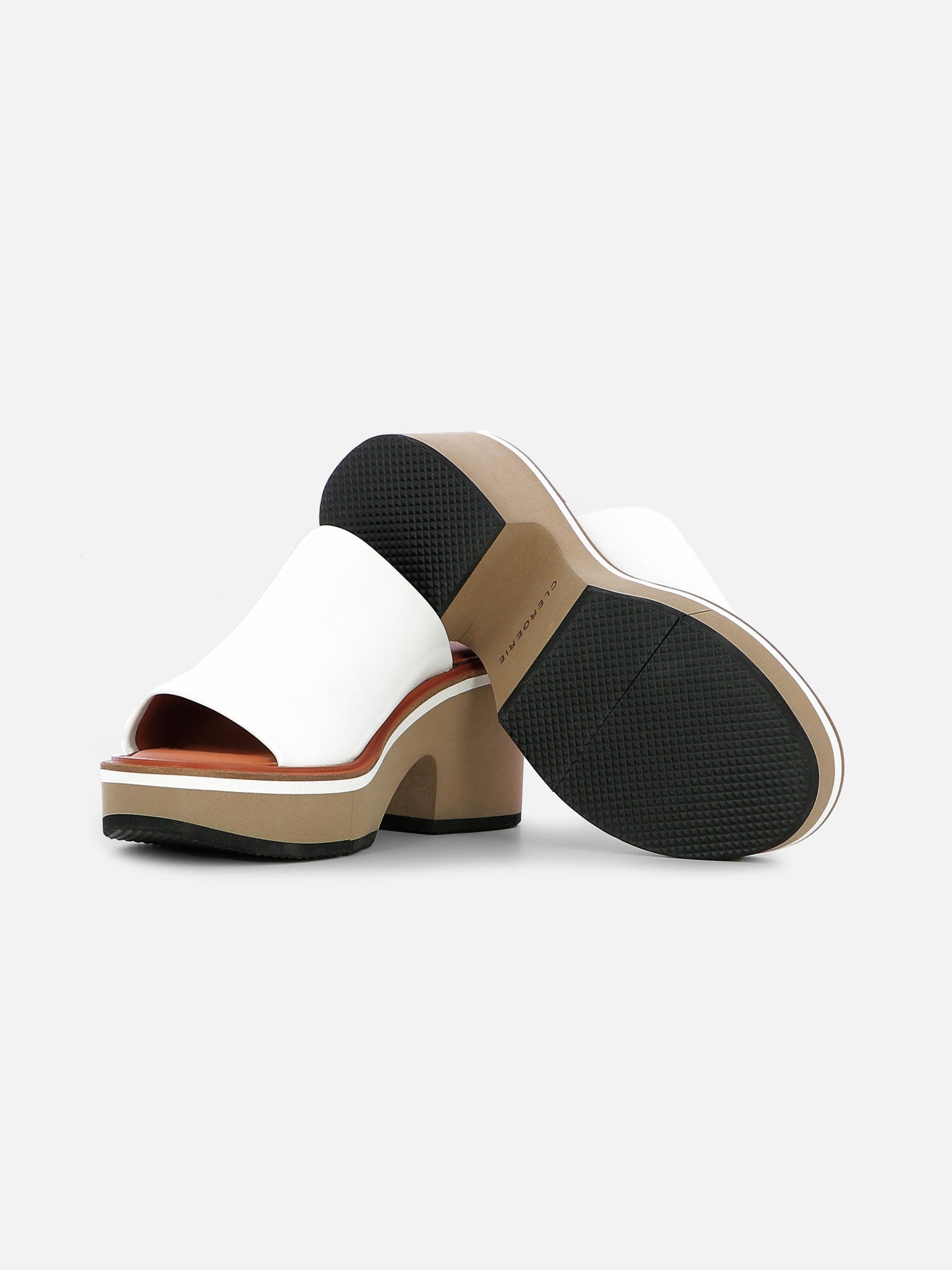 MULES - CESSY mules, lambskin white