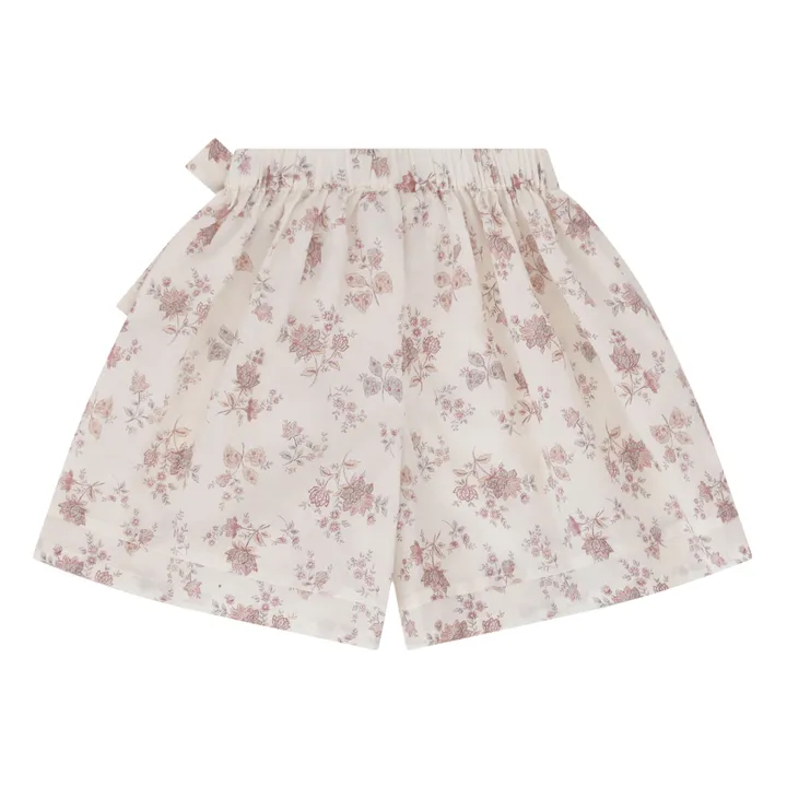 Louisiella Jupe-culotte Poenia Fleurie | Vieux Rose