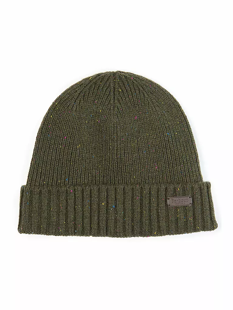 BARBOUR Geschenkset Haube und Schal DONEGAL olive
