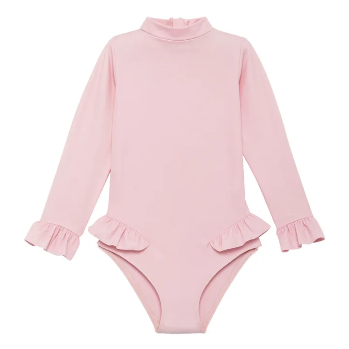 Lison Paris Maillot de Bain Anti-UV Matière Recyclée Bora Bora | Rose pâle