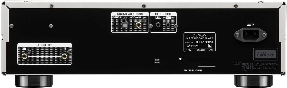 Denon DCD-1700NE Silver Lecteurs CD
