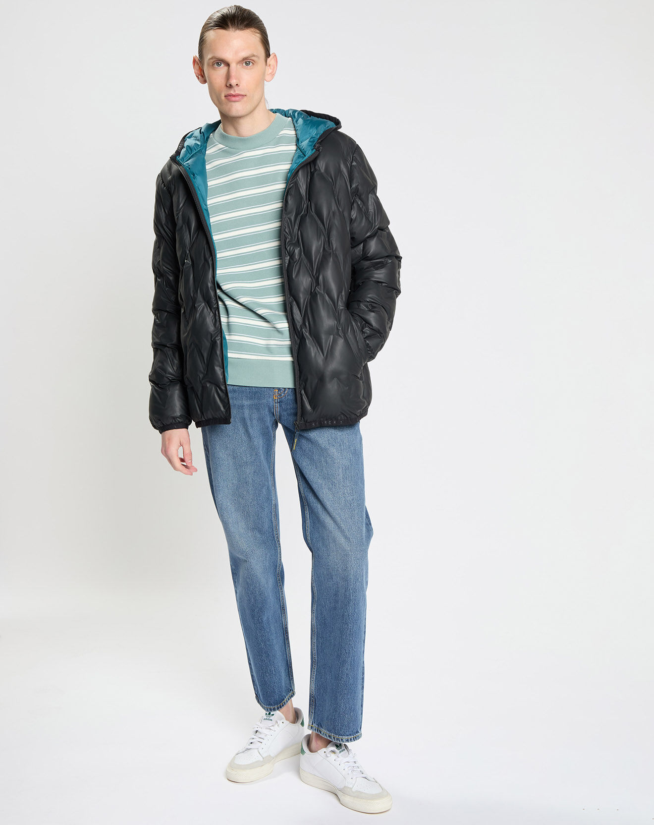 Scotch & Soda Jean Straight Coton Organic bleu jean moyen