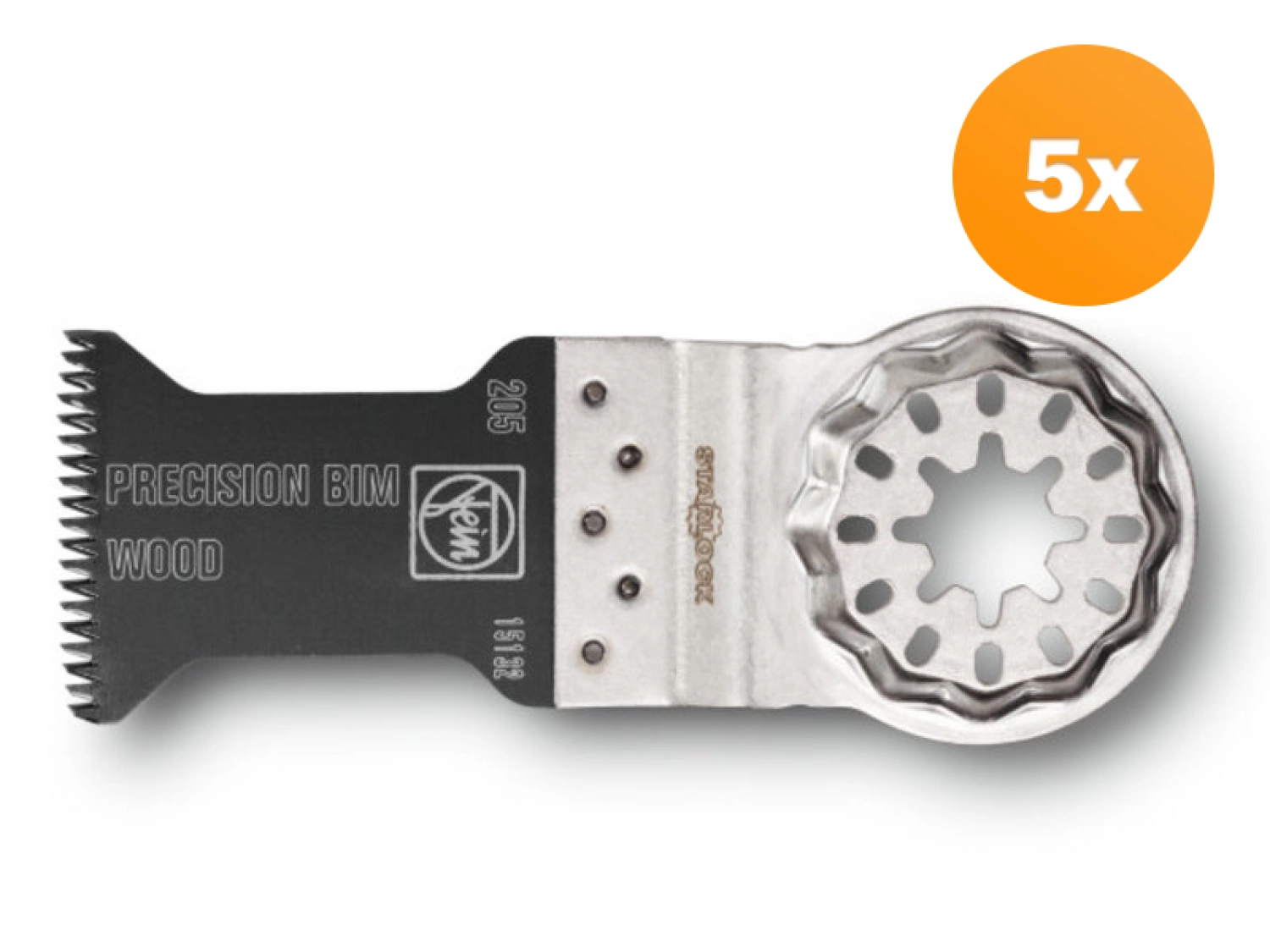Fein 63502205230 E-Cut Precision BIM zaagblad (5st) - SL - 50 x 35 mm (205)
