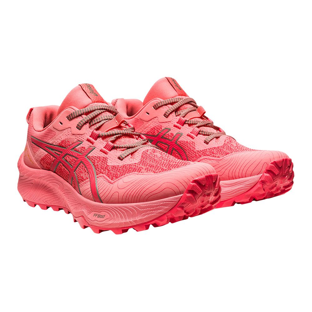 Asics GEL-TRABUCO 11 - Chaussures trail Femme pink grapefruit/ivy