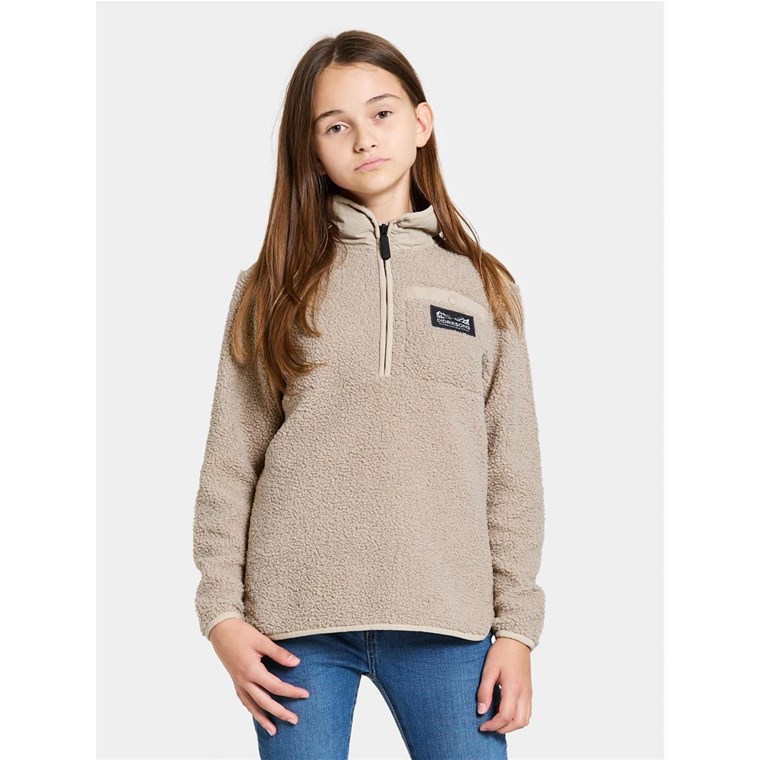 Didriksons Exa Kids Half Z Beach Beige