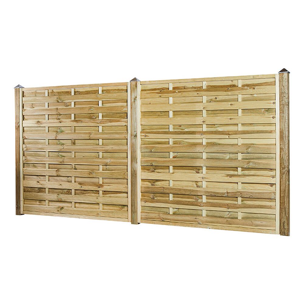 LEVEGG NORDIC FENCE SOLID TRYKKIMPREGNERT 180×180 CM