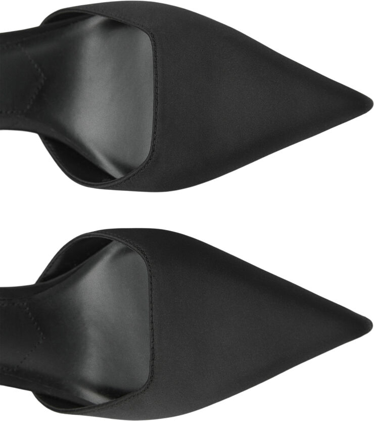 MANGO High-heeled shoes with straps Black
