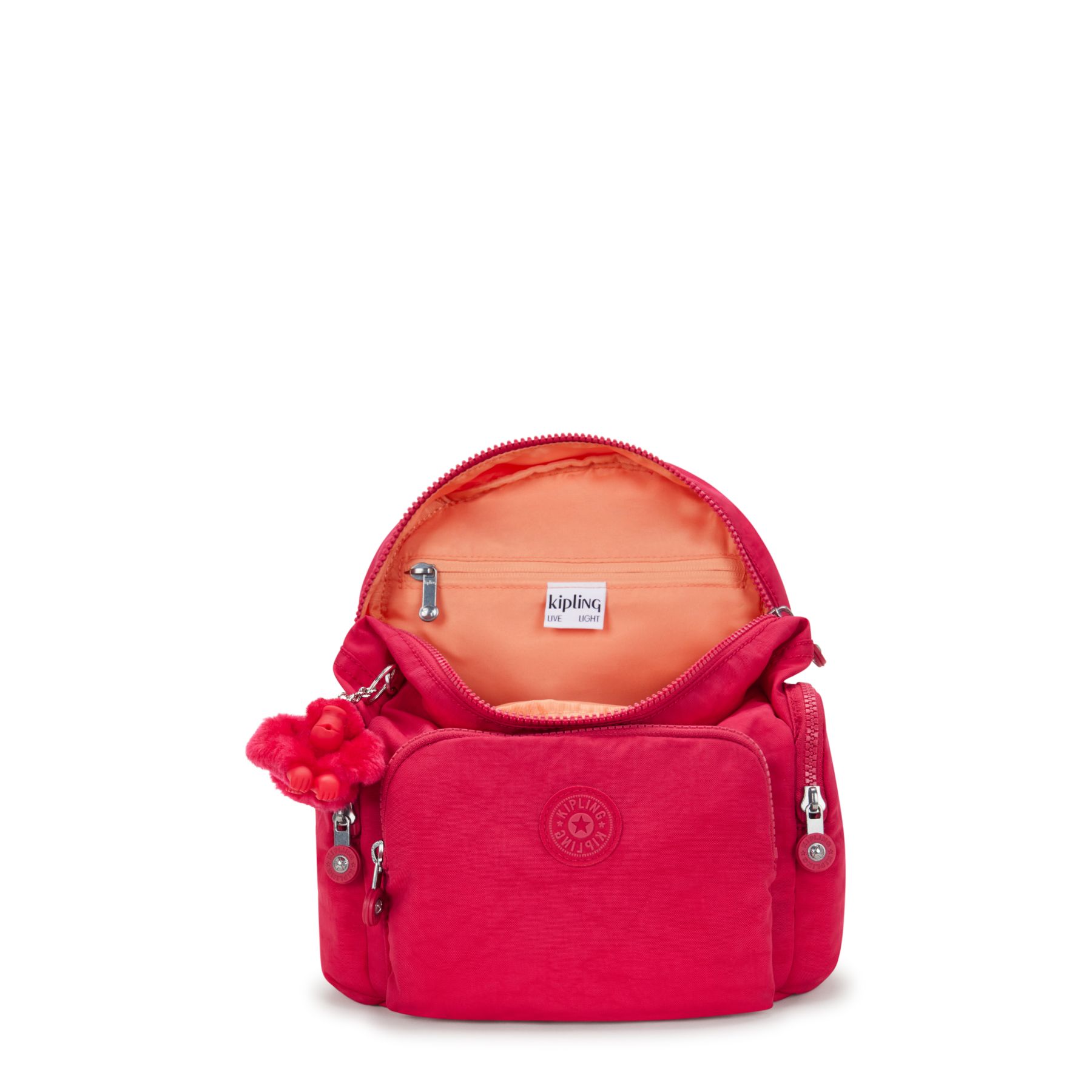 CITY ZIP MINI Mini sac à dos avec bretelles ajustables - Confetti Pink