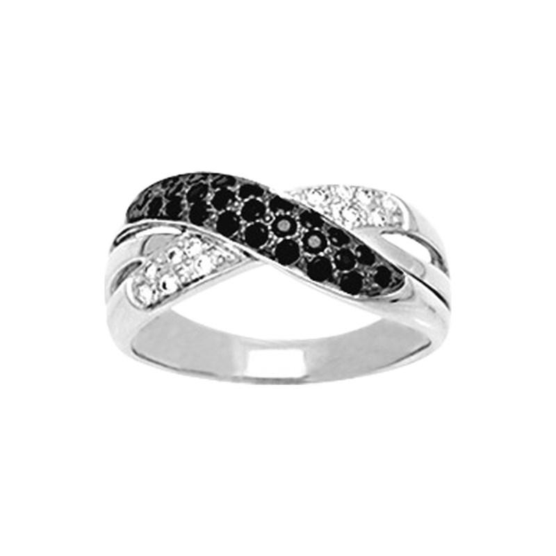 Bague femme - Oxyde de zirconium - Argent 925