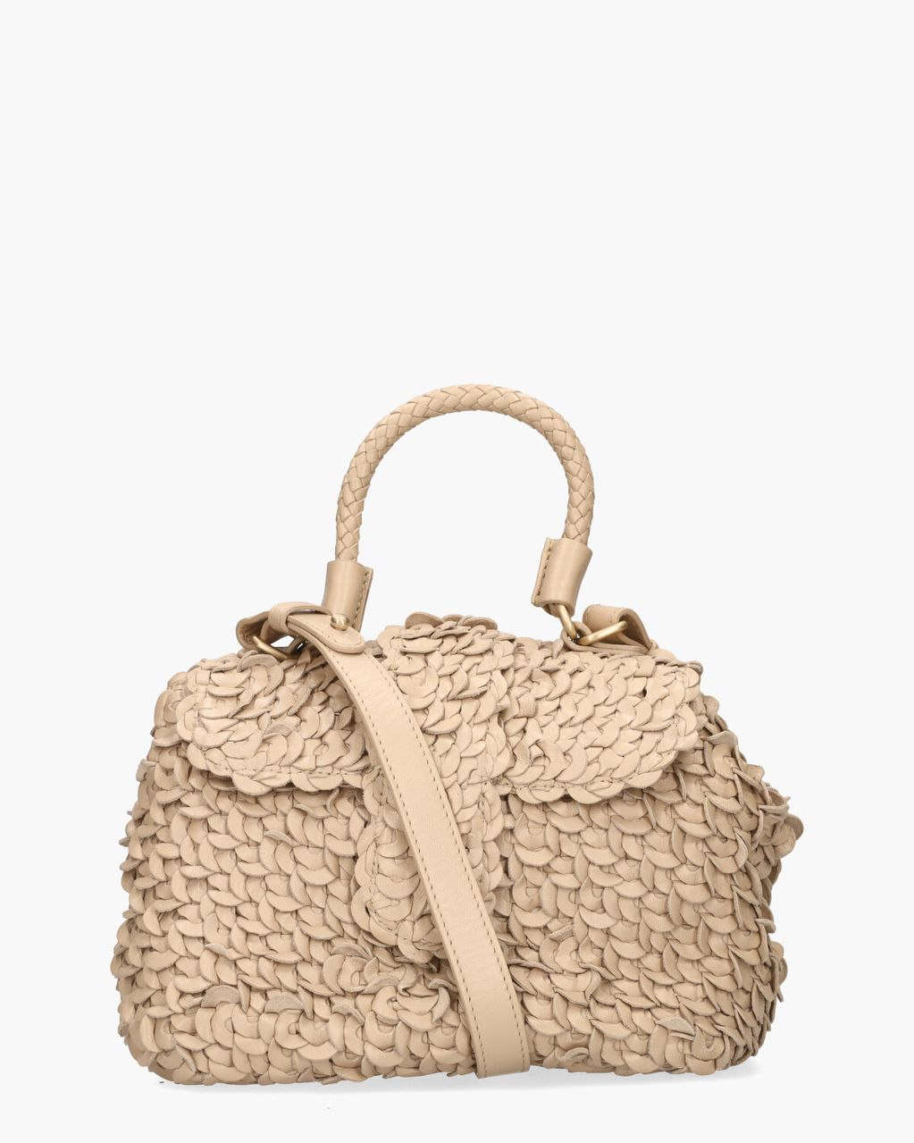 Allan K Kirsten Mini Canope Beige Tas