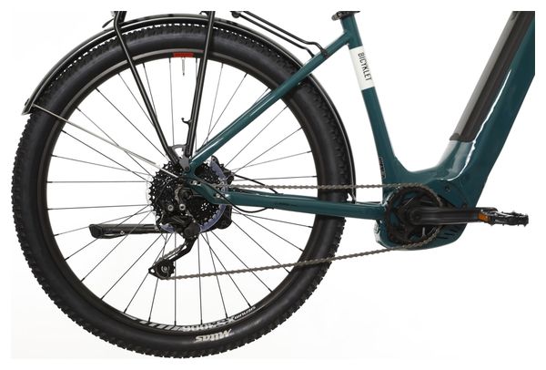 VTC Électrique Bicyklet Fabienne Shimano Deore 10V 625 Wh 29'' Turquoise - Produit Reconditionné