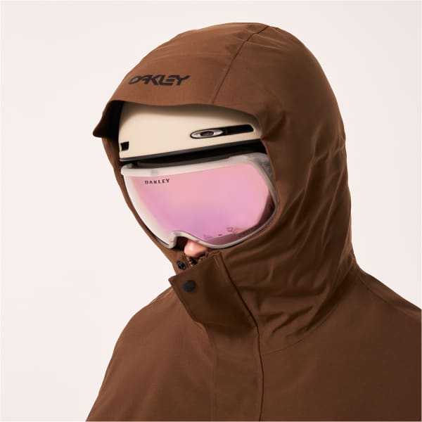 Veste de ski OAKLEY WMNS TNP TBT INSULATED ANORAK HUMUS/CARAFE