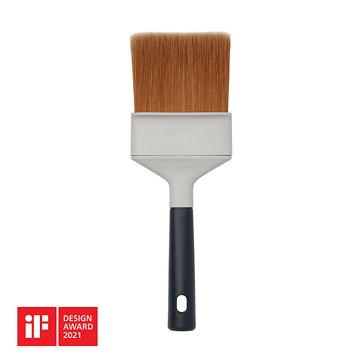 Pinceau plat bois et métal GoodHome 80mm