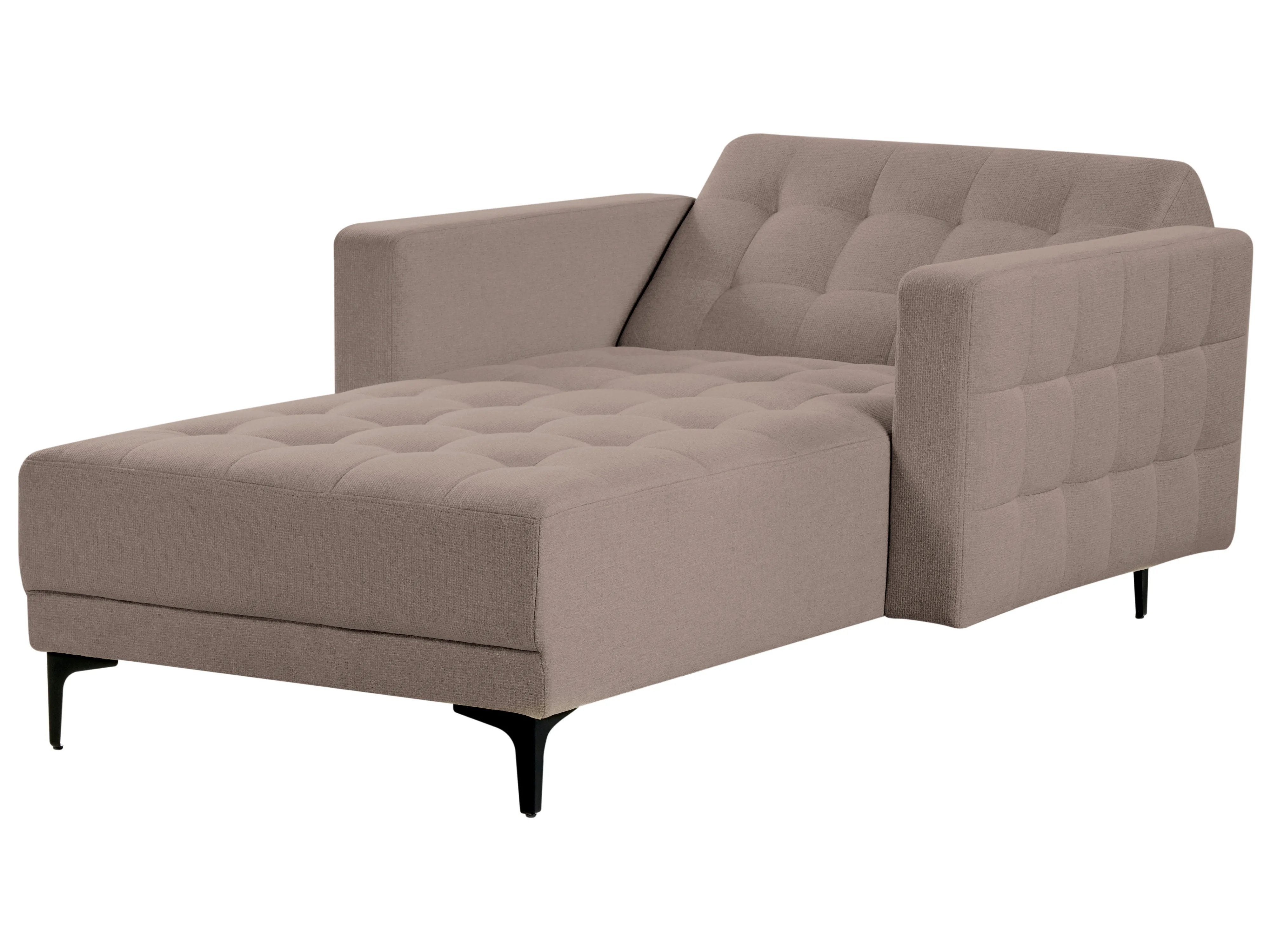 Chaise longue ABERDEEN Stof Taupe