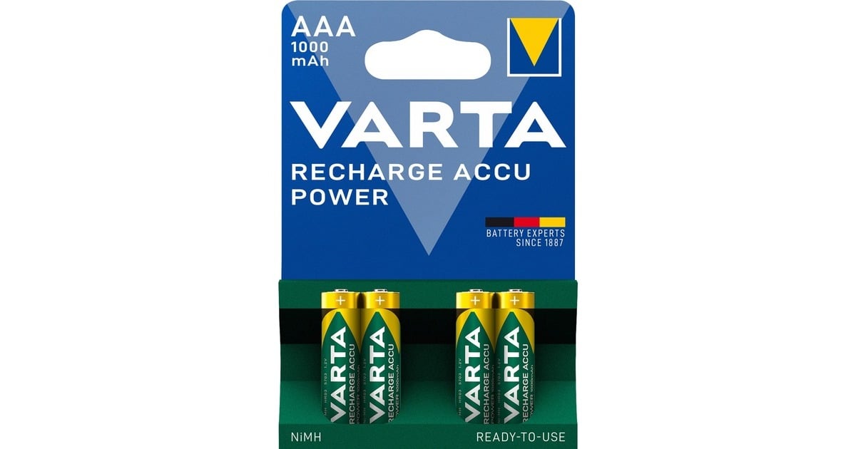 VARTAHR03 NiMH AAA oplaadbare batterij  (4 stuks)