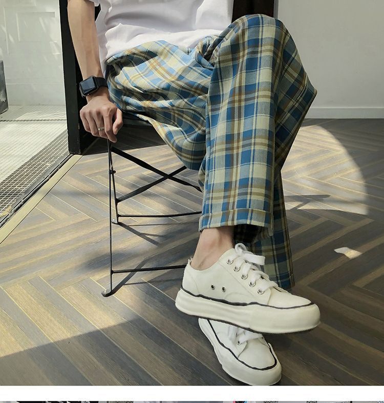 Wescosso - Geruite Shift Cropped Broek