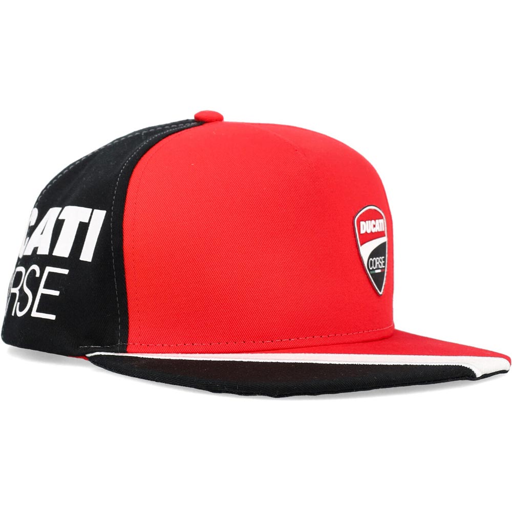 ducati racing - Casquette flat Corse Rouge / Noir