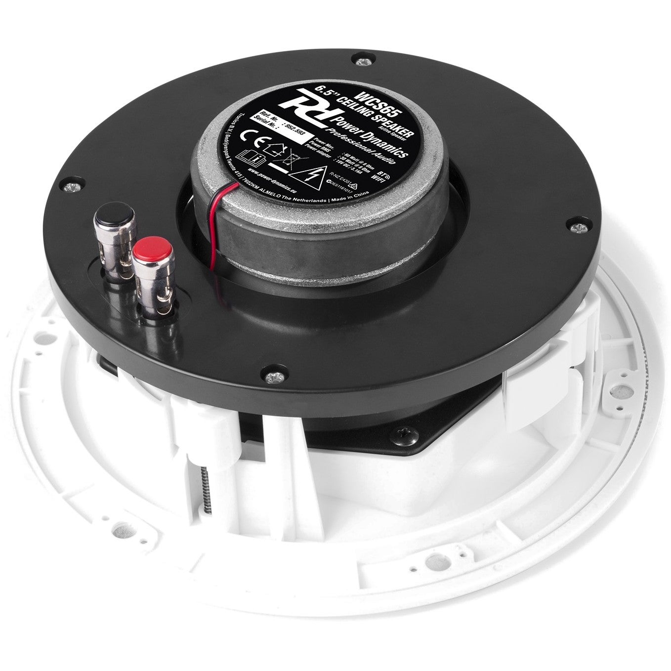 Power Dynamics WCS65 WiFi/Bluetooth plafondluidsprekerset