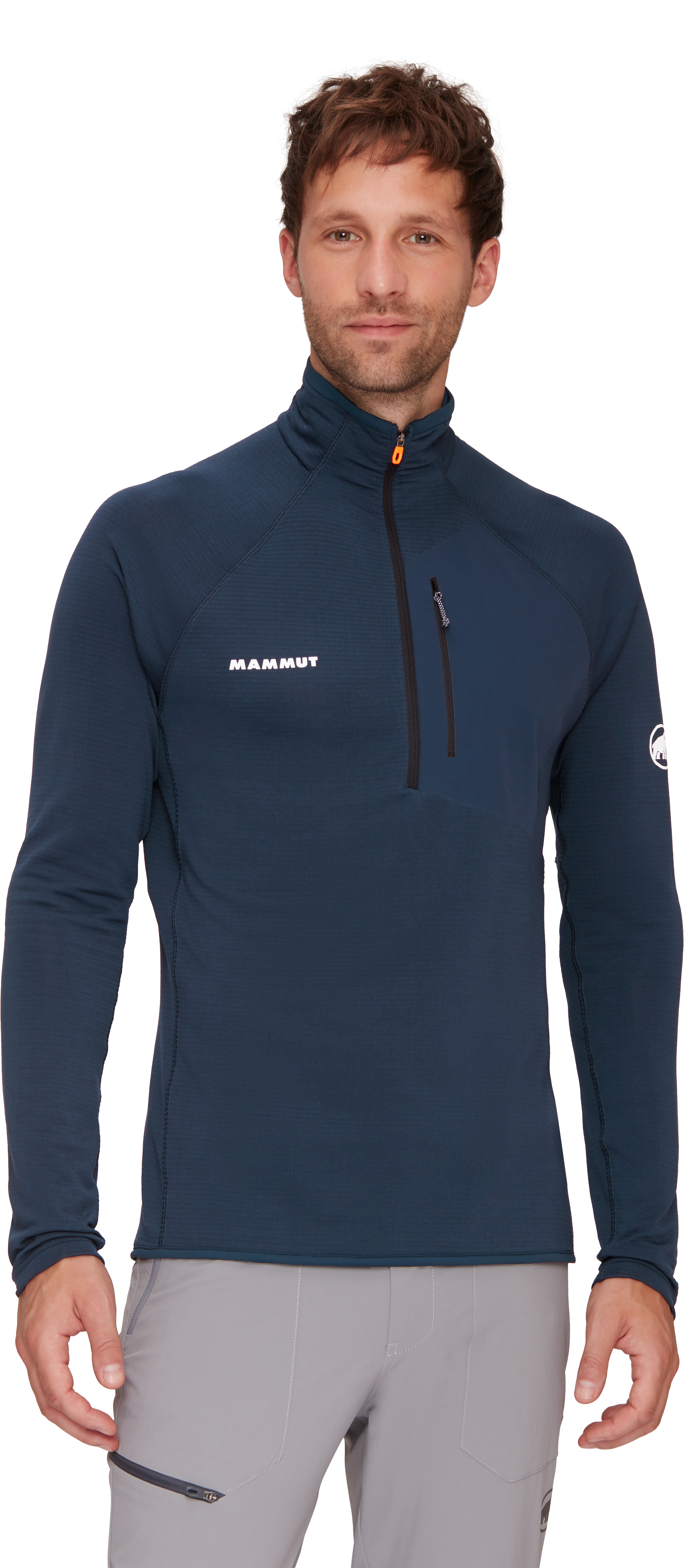 Aenergy Light ML Half Zip Pull Men