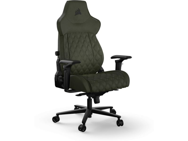Corsair Gaming-Stuhl TC500 Luxe Sherwood Ergonomischer Racing-Gaming-Stuhl mit einer Belastbarkeit von bis zu 120 kg