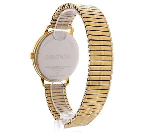 Sekonda 1974 38mm Gold Watch Round Case Cream Dial