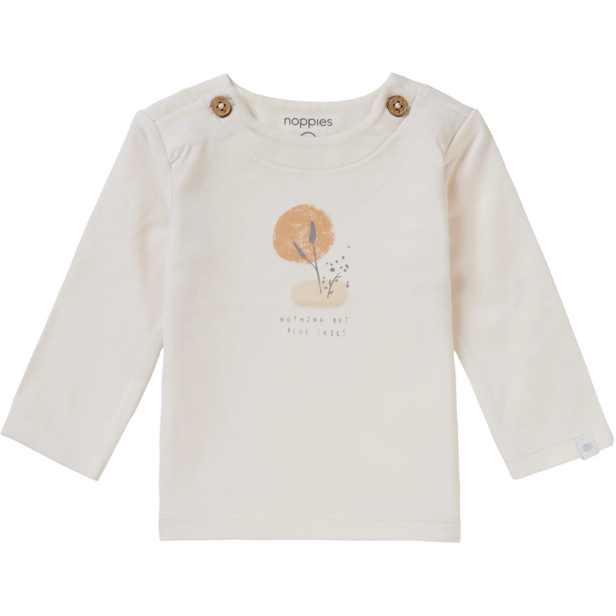 Noppies Langarmshirt Bethal Whisper White