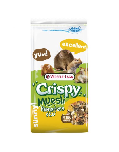 Versele-Laga Crispy Muesli Hamsters & Co - Hamstervoer - 400 g