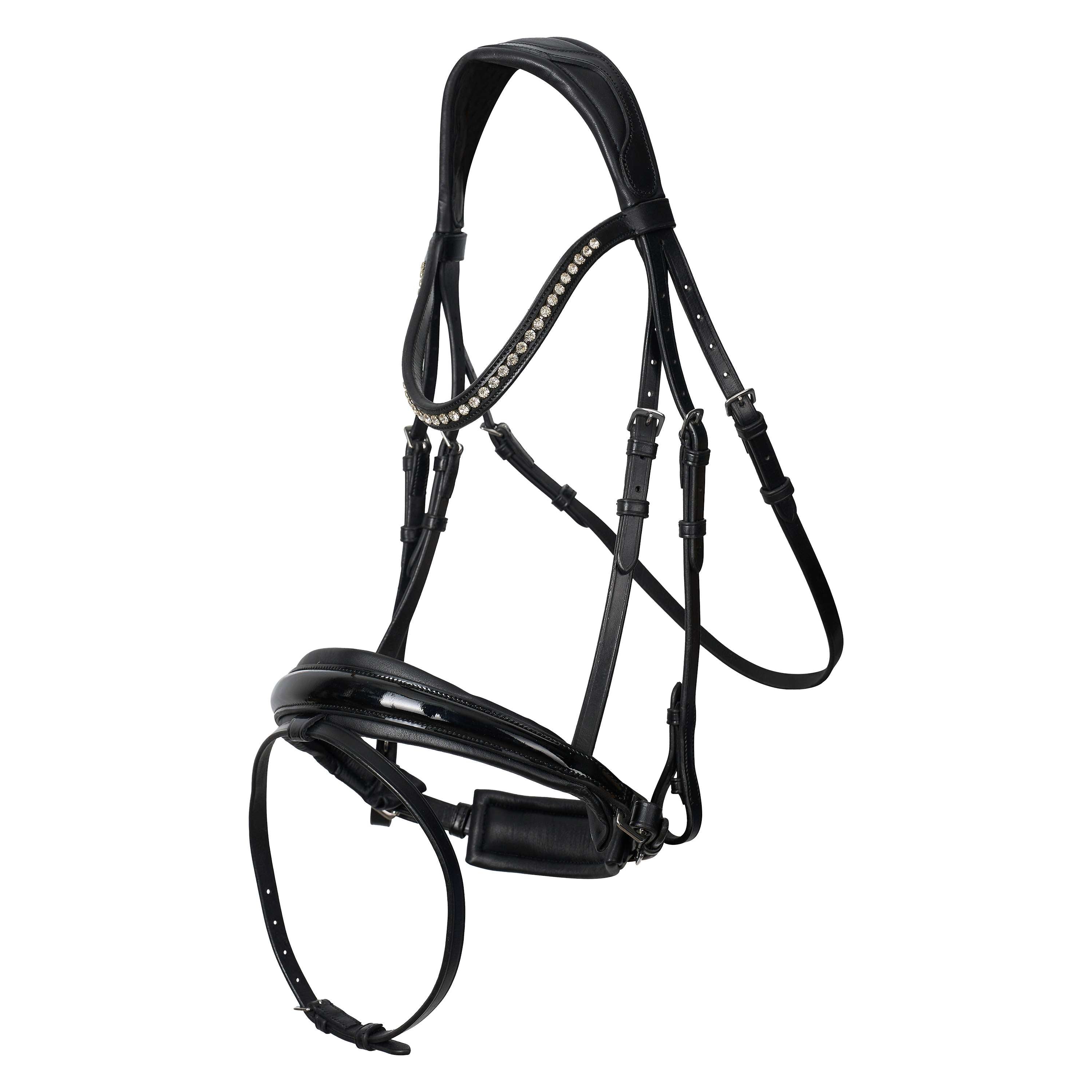 Imperial Riding Hoofdstel IRHFria Trens Black Lack/Chrystal
