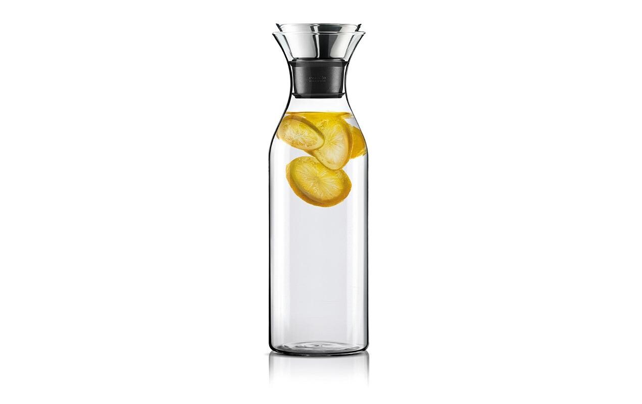 Karaffe 1.4 l, TransparentGlaskaraffe für Heiss- und Kaltgetränke