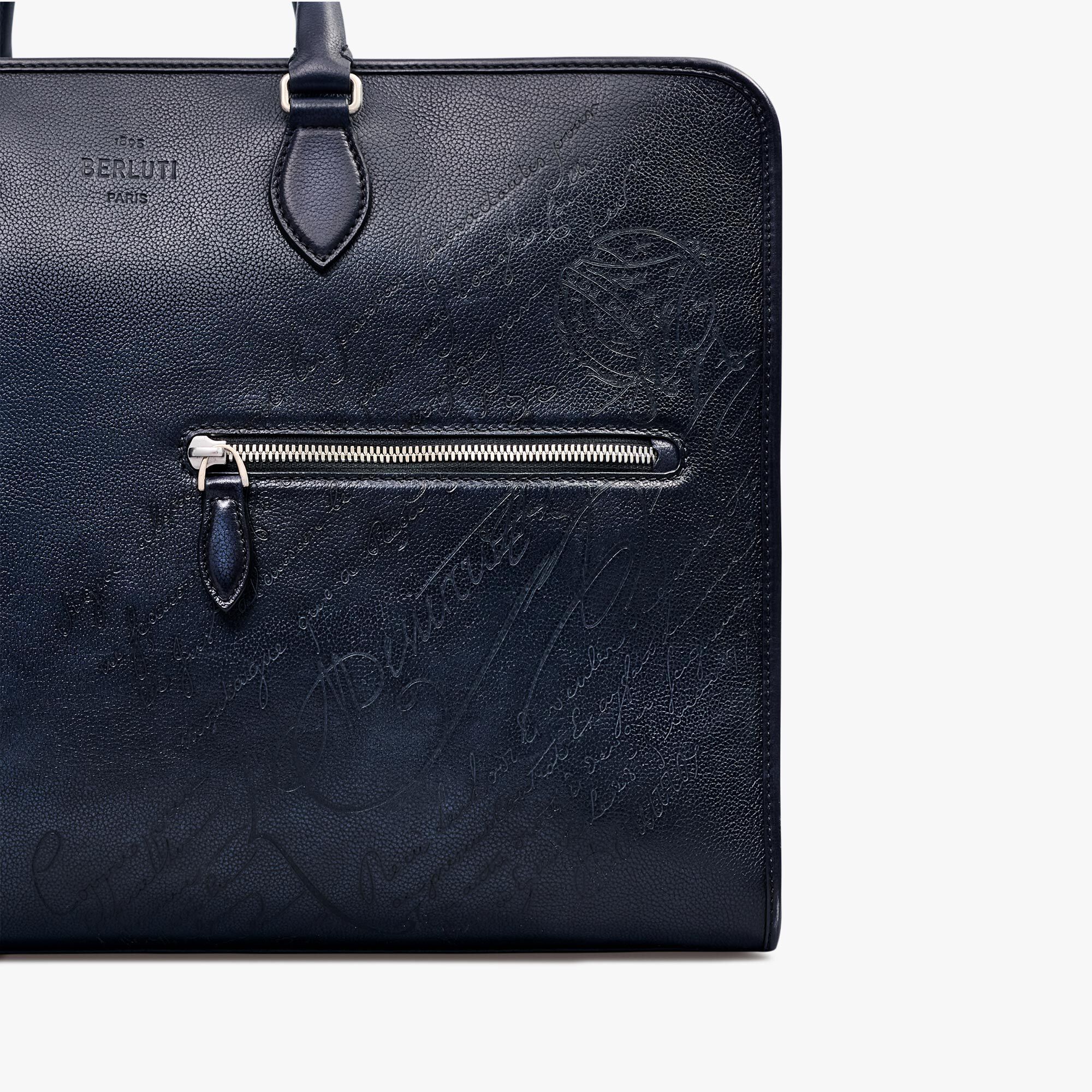 Sac De Voyage Overnight En Cuir Scritto