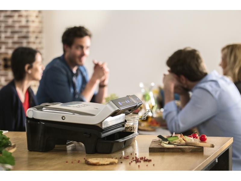 Tefal Kontaktgrill Optigrill Elite 2000 W Intelligenter Elektrogrill