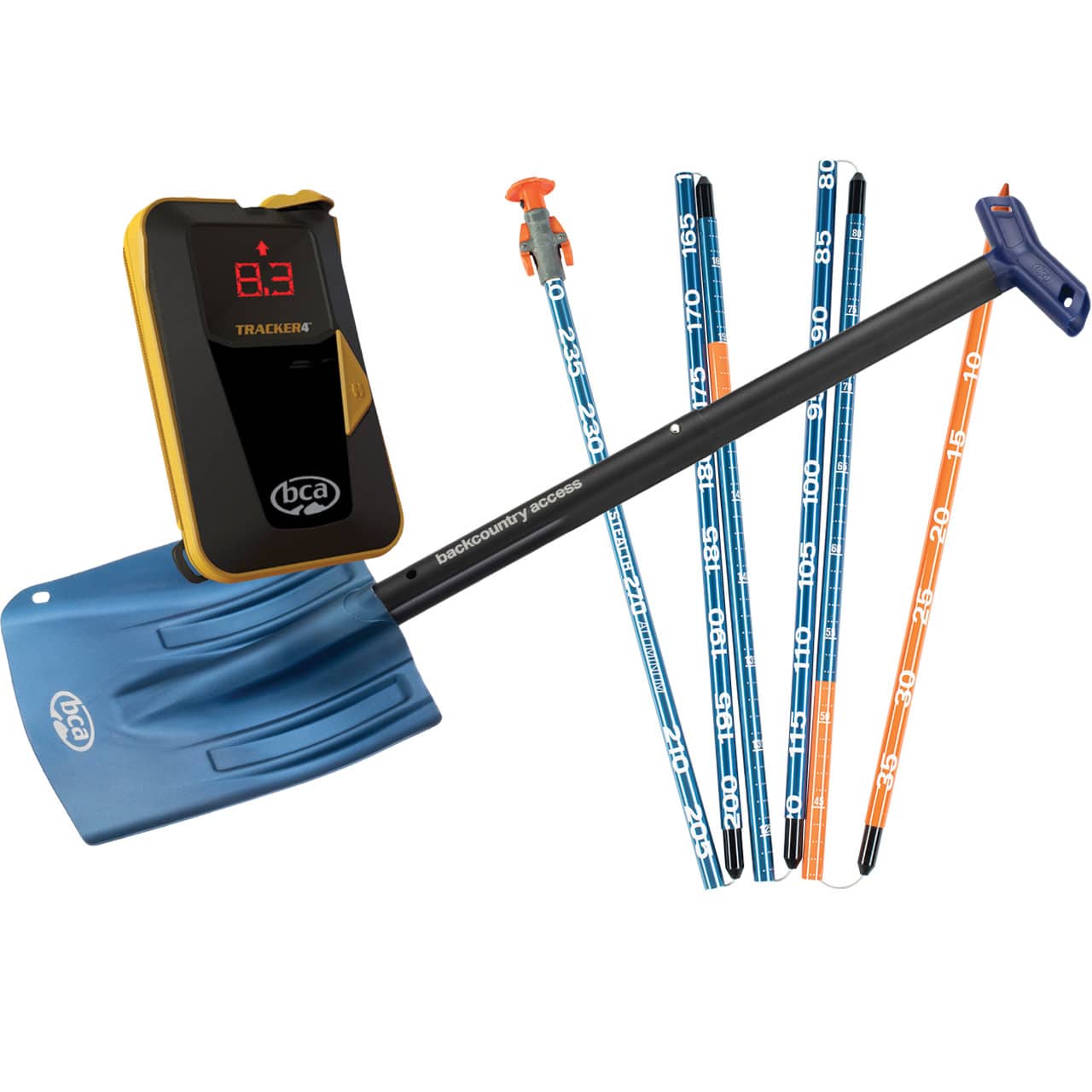 BCA T4 Rescue Package Set | LVS-Sets | Lawinenausrüstung | Tourenski | XSPO